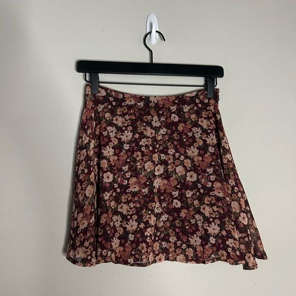 Altar’d State Floral Puff Sleeve Crop Top Skirt Set - Picture 11 of 16